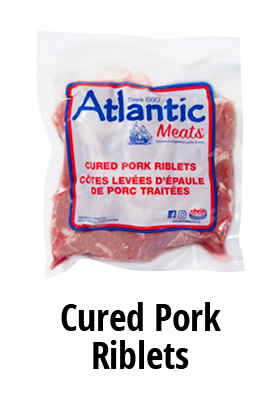 Atlantic Meats Cured Pork Riblets