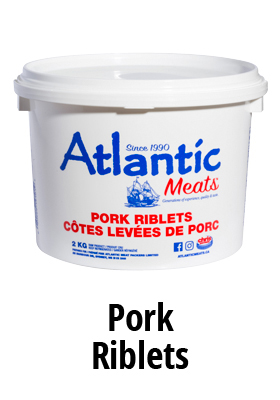 Atlantic Meats Pork Riblets